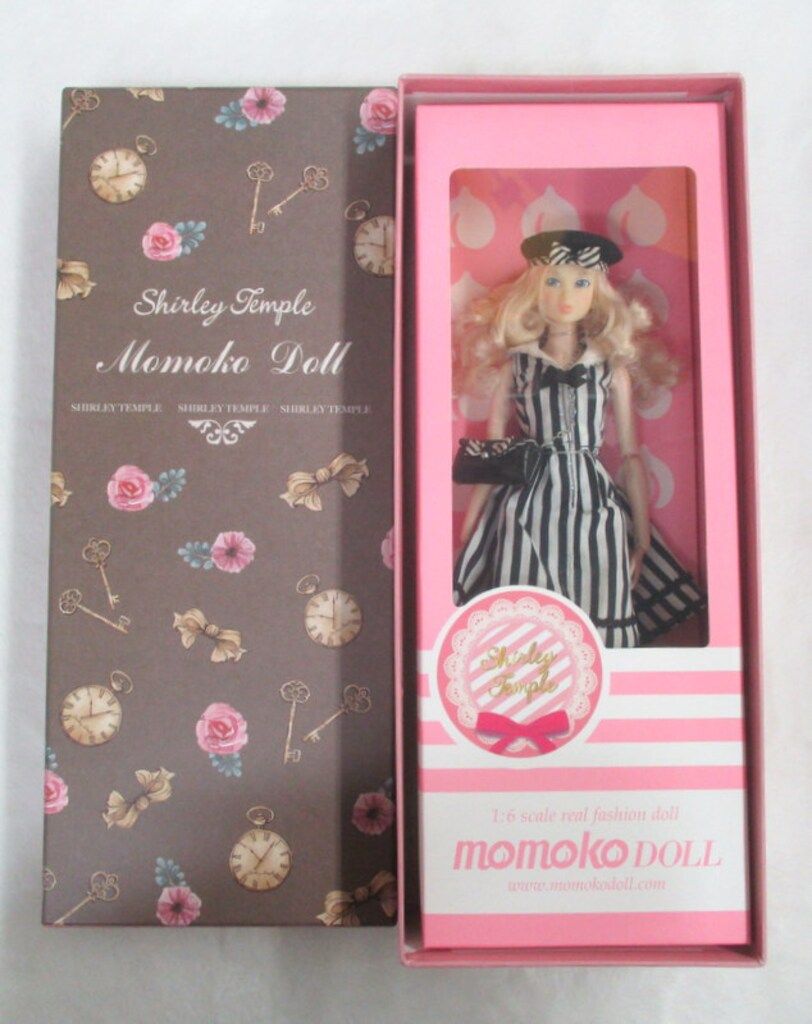 セキグチ momokoDOLL シャーリーテンプル marine stripe dress