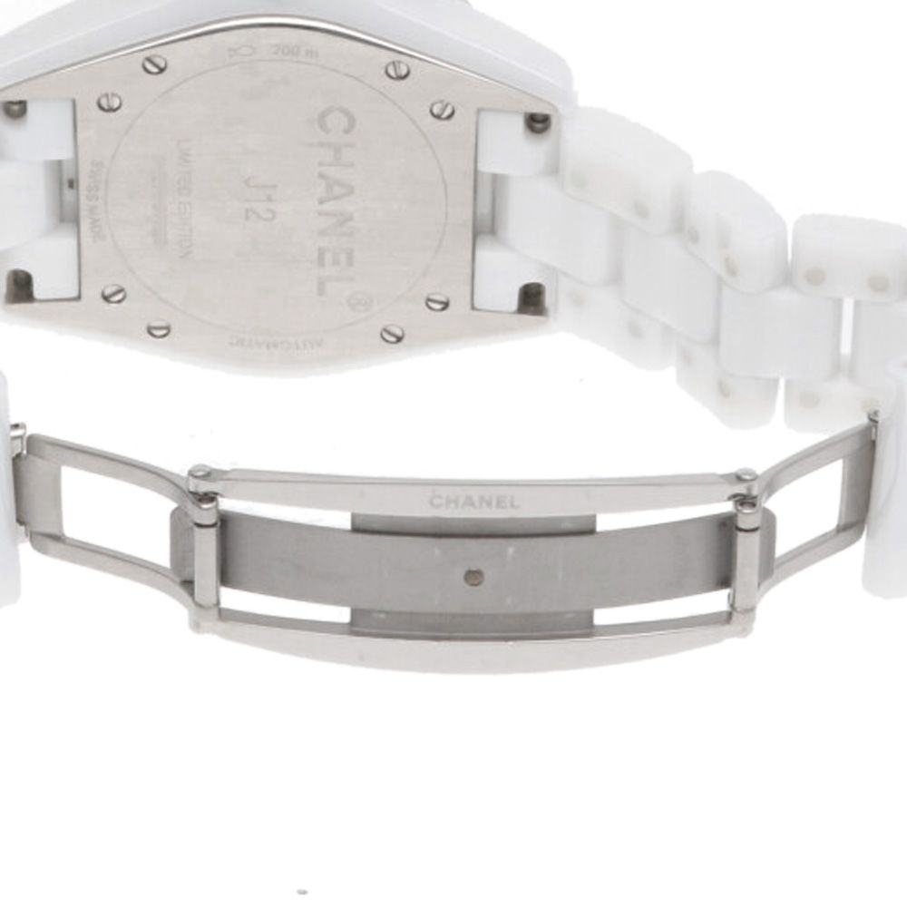 シャネル J12 ブルーライト 腕時計 時計 セラミック H3827 自動巻き メンズ 1年保証 CHANEL 中古 シャネル - メルカリ