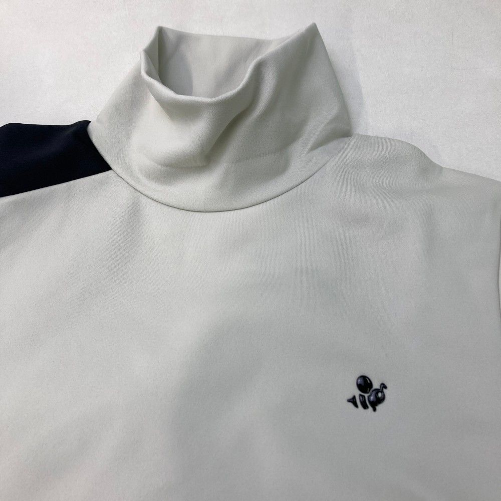 サイズ：L 8YARDS ハチヤーズ 裏起毛 ハイネック 長袖Tシャツ グレー系 