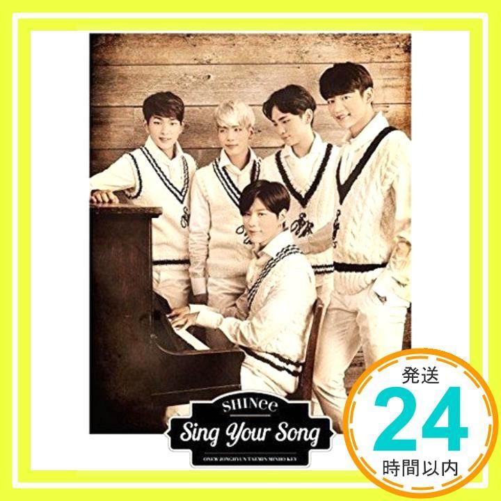 Sing Your Song 初回 盤 DVD付 CD SHINee_04