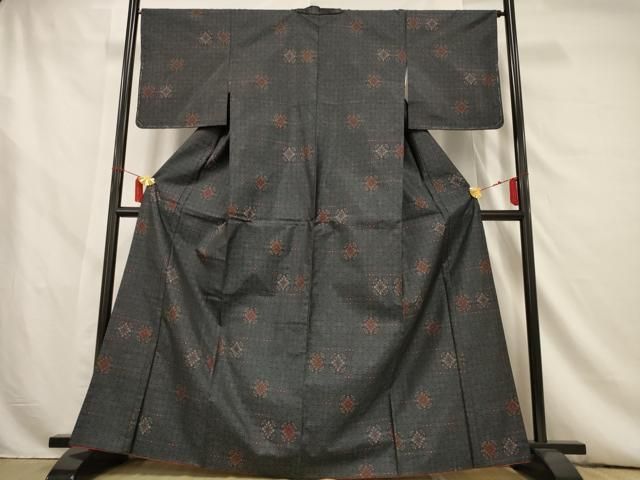 平和屋着物□本場大島紬 七宝文 正絹 逸品 AAAU9487jd - メルカリ 