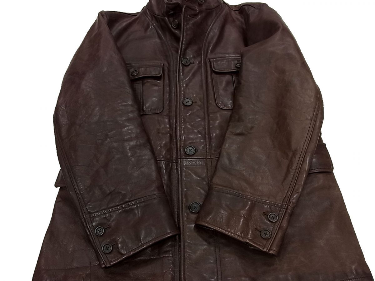 ヴィンテージ□BANANA REPUBLIC バナリパ オールド レザージャケット