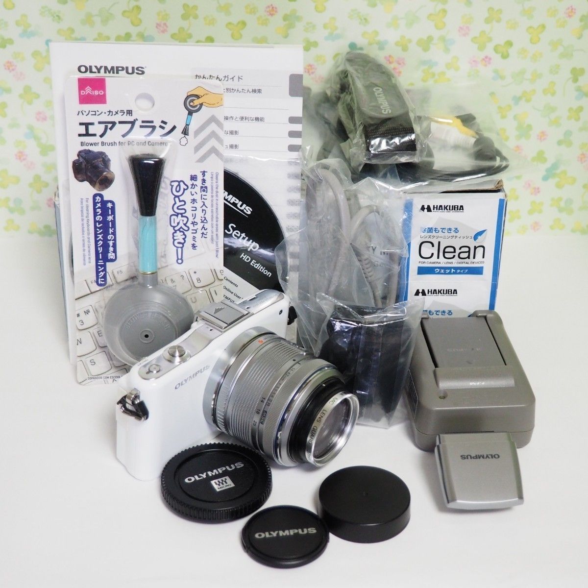 極美品 OLYMPUS オリンパス PM1 ホワイト 送料無料 - メルカリ