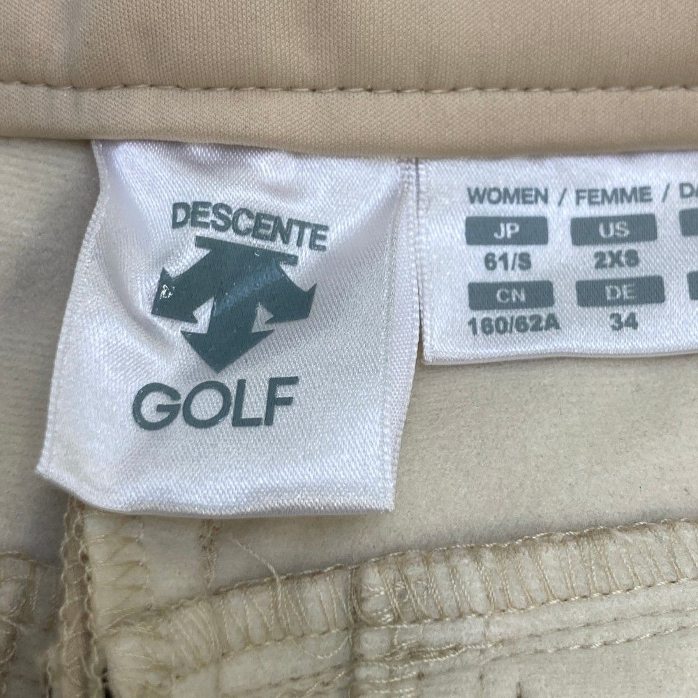 サイズ：61/S DESCENTE GOLF デサントゴルフ 裏起毛 ロングパンツ
