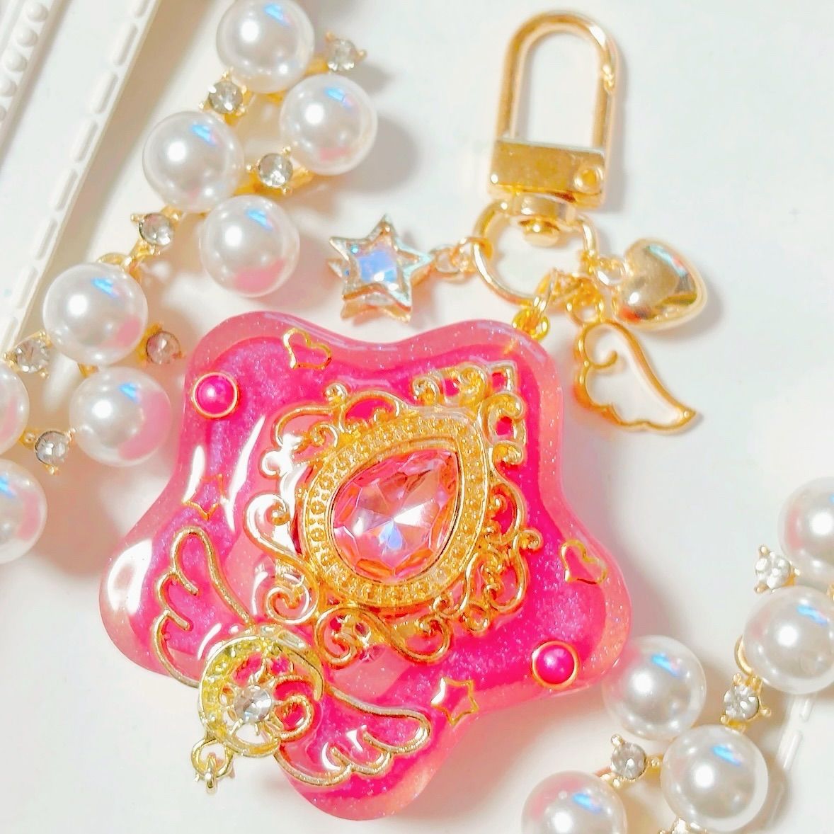 17様　8点おまとめ　オーダー　シャカシャカ　シェイカー　キーホルダー 魔法少女ダブルスタードロップ◇シャカシャカキーホルダー