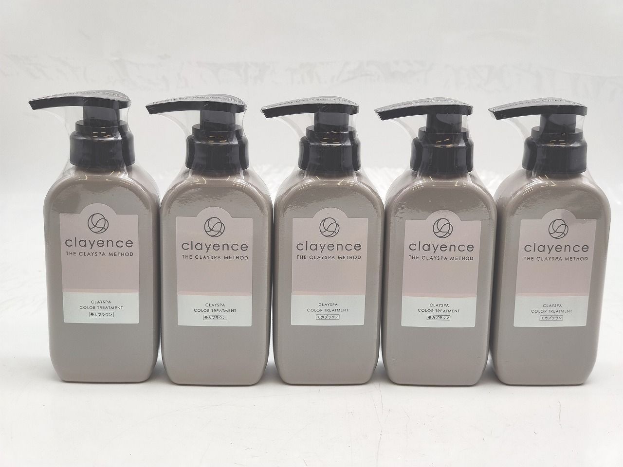 インボイス対応 ヘアトリートメント 染毛料 クレイスパカラートリートメント モカブラウン 235g×5本セット