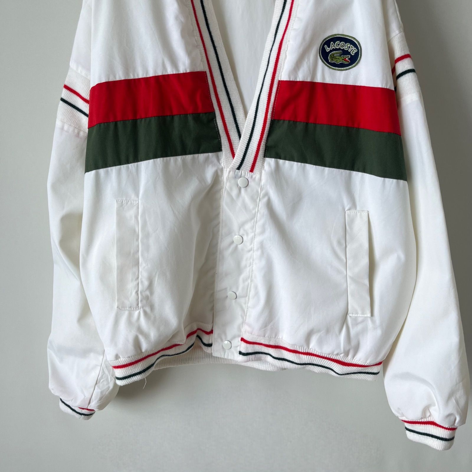 70s フランス製 シュミーズラコステ ナイロンジャケット chemise