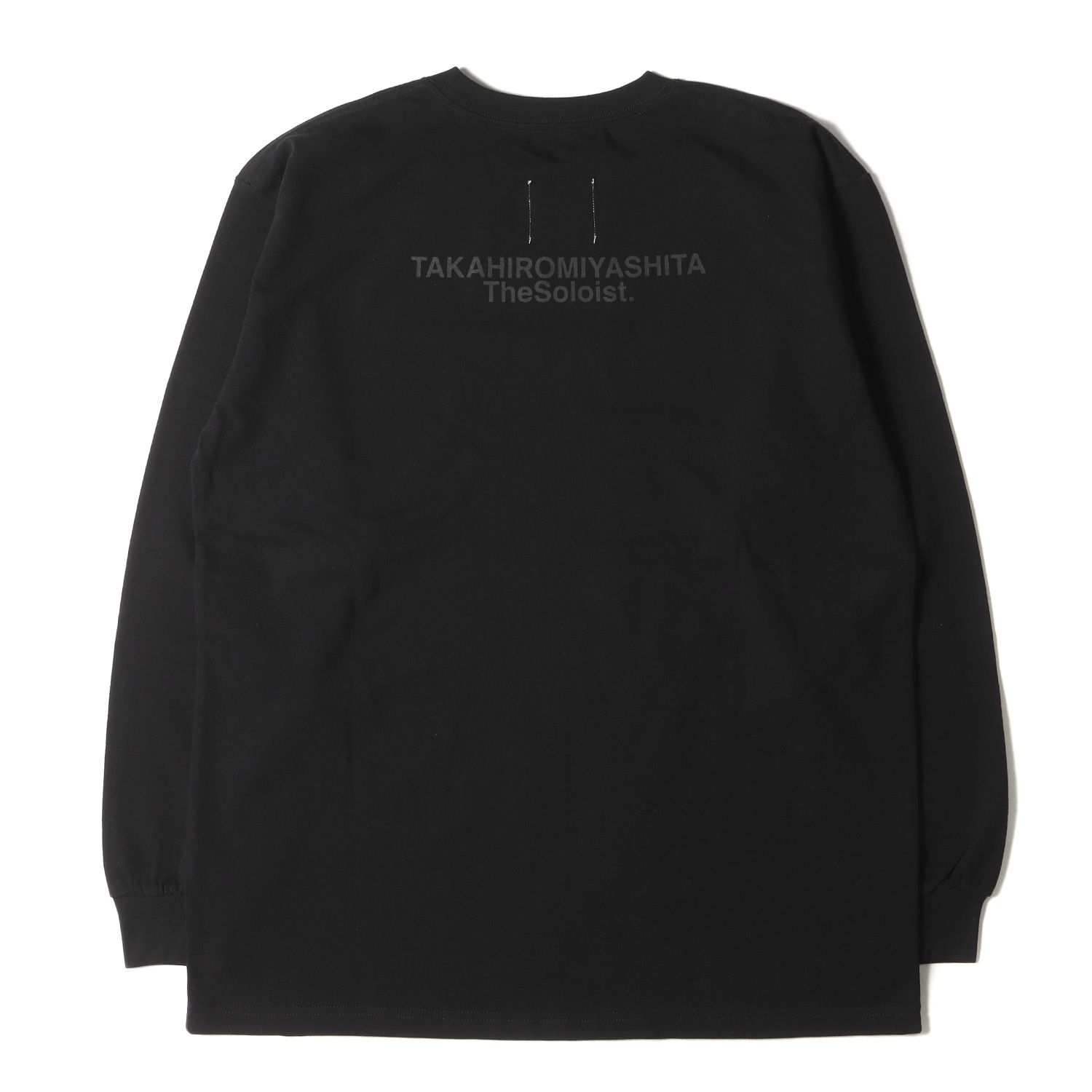 23ss 美品 タグ付き タカヒロミヤシタ ソロイスト ロゴ スウェット 