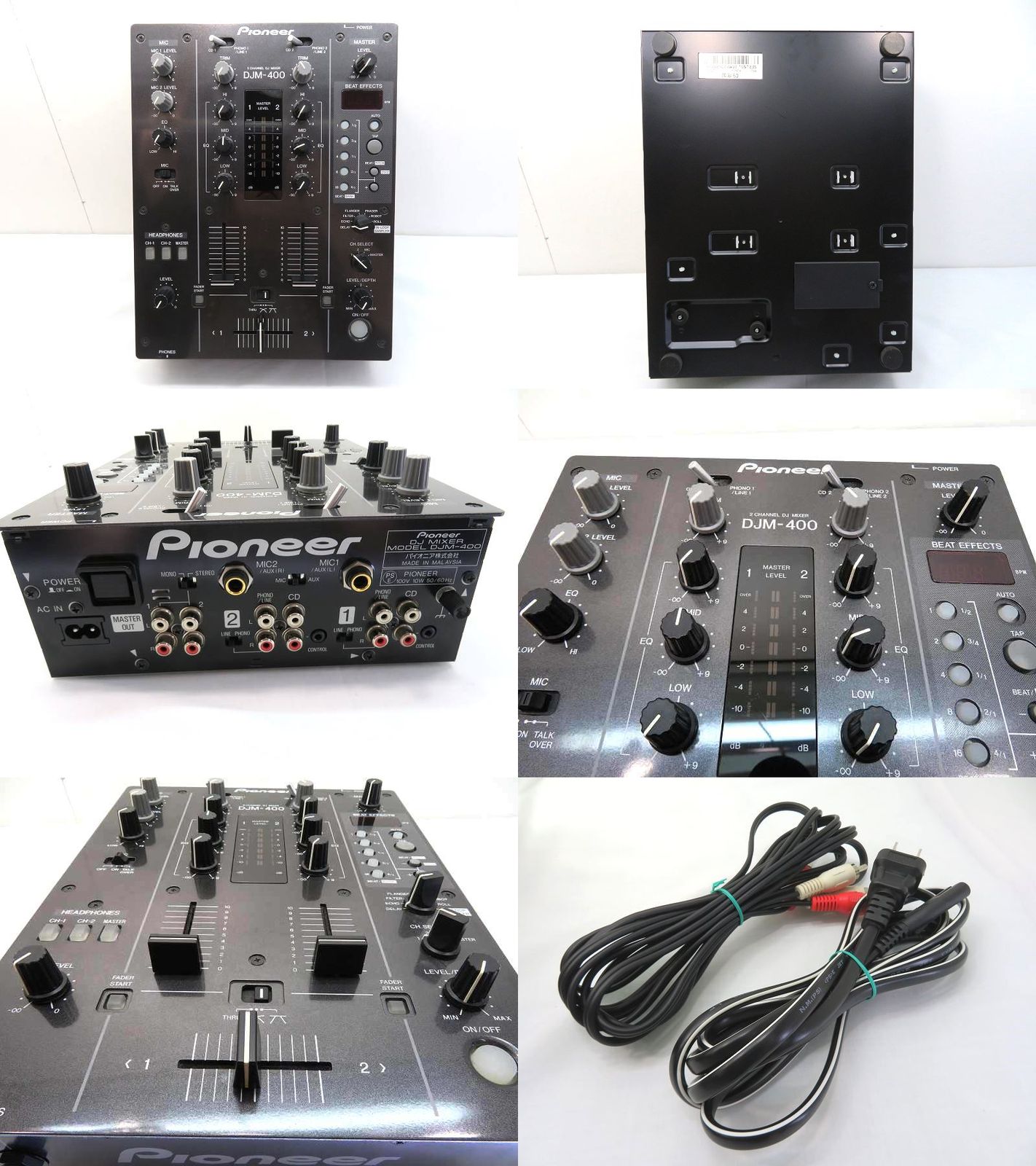 DJミキサー PIONEER DJM-400 好