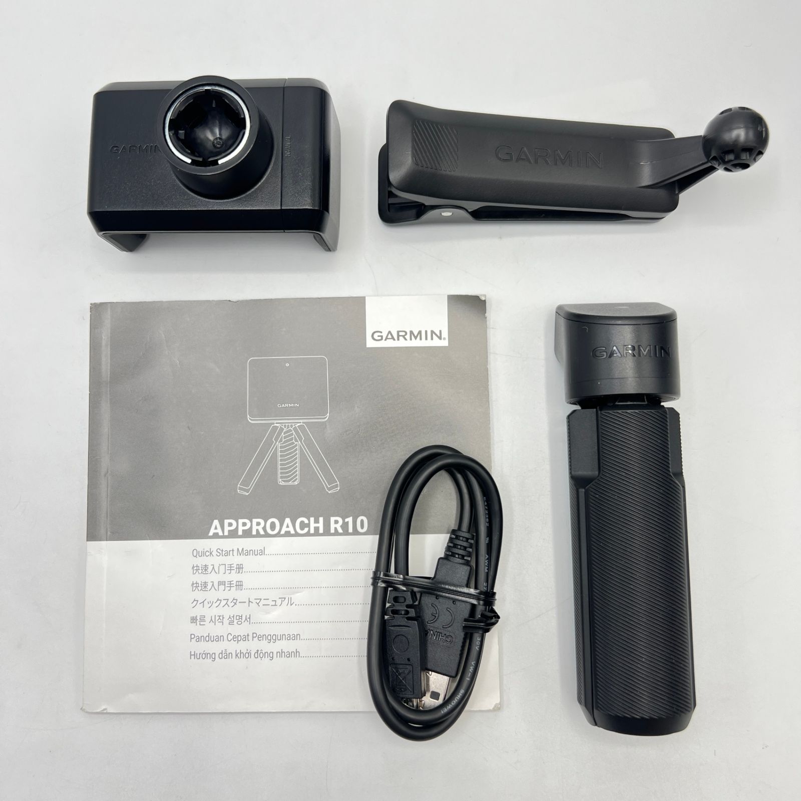 美品】GARMIN Approach R10 010-02356-04 ポータブル弾道測定器 ゴルフ 