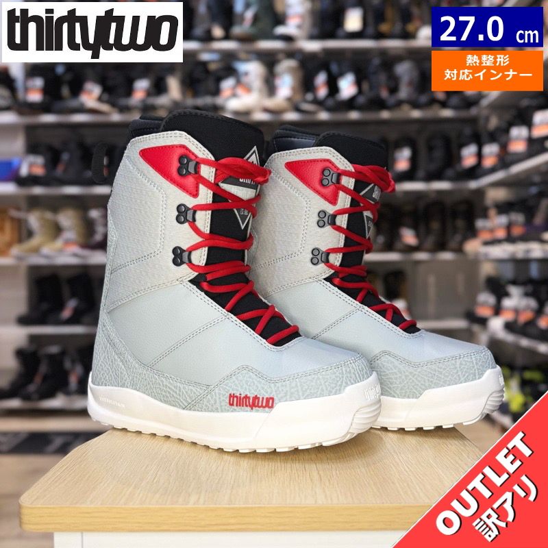 OUTLET 24-25 THIRTYTWO SHIFTY GREY 27cm サーティーツー シフティー メンズ スノーボードブーツ 日本