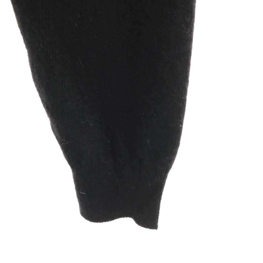 スコットランド製【美品】バランタインカシミヤ100%ハイネックニットS ブラック スコットランド製【美品】バランタインカシミヤ100%ハイネック