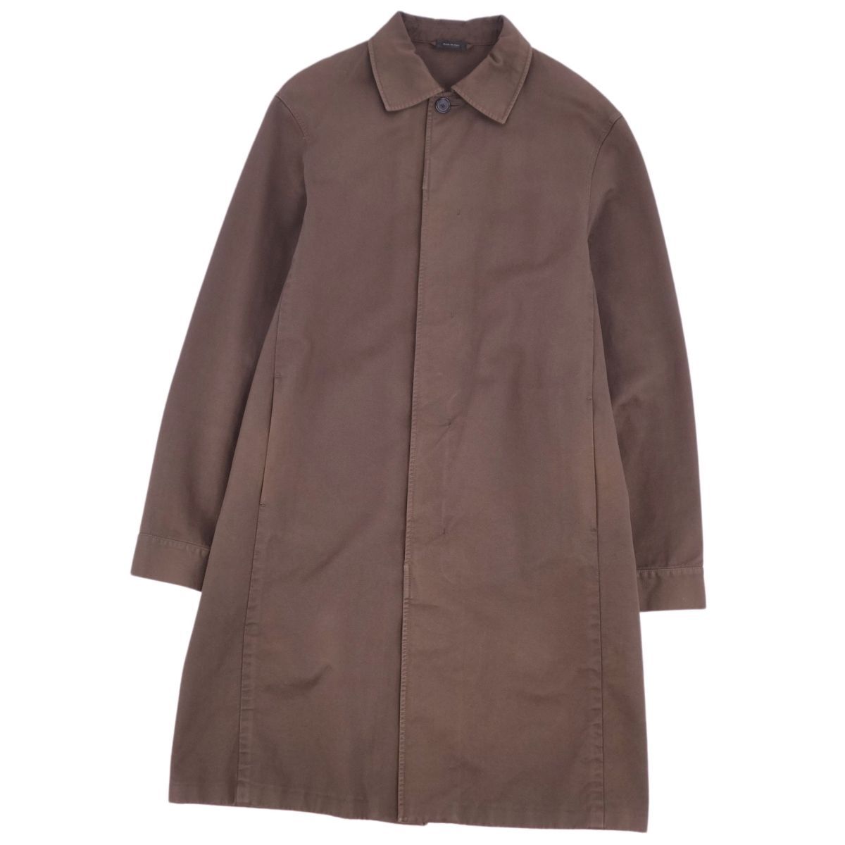 美品 ジルサンダー JIL SANDER コート ステンカラーコート バルマカー