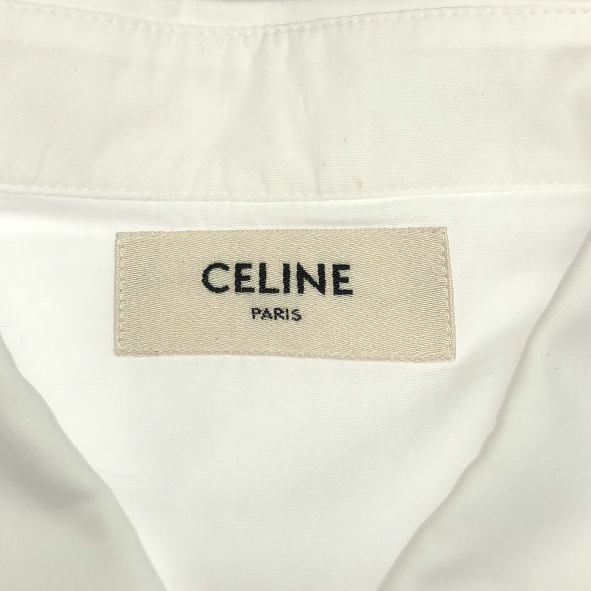 CELINE / セリーヌ | トリオンフ刺しゅう コットン シャツ | 38