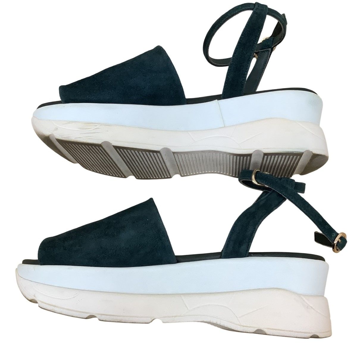 ENFOLD エンフォルド レディース サンダル SIZE 36 23cm グリーン KIN-KAAI_COM