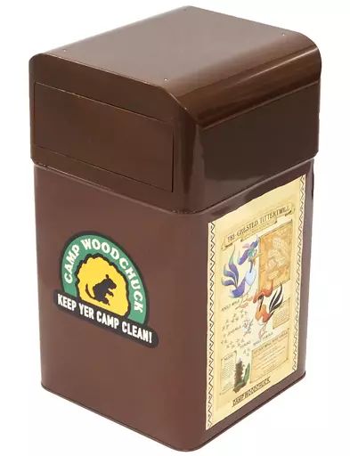 キャンプウッドチャック　ゴミ箱　トラッシュ缶　ディズニーランド　入手困難　レア 中古】雑貨 キャンプ・ウッドチャックゴミ箱 トラッシュ缶