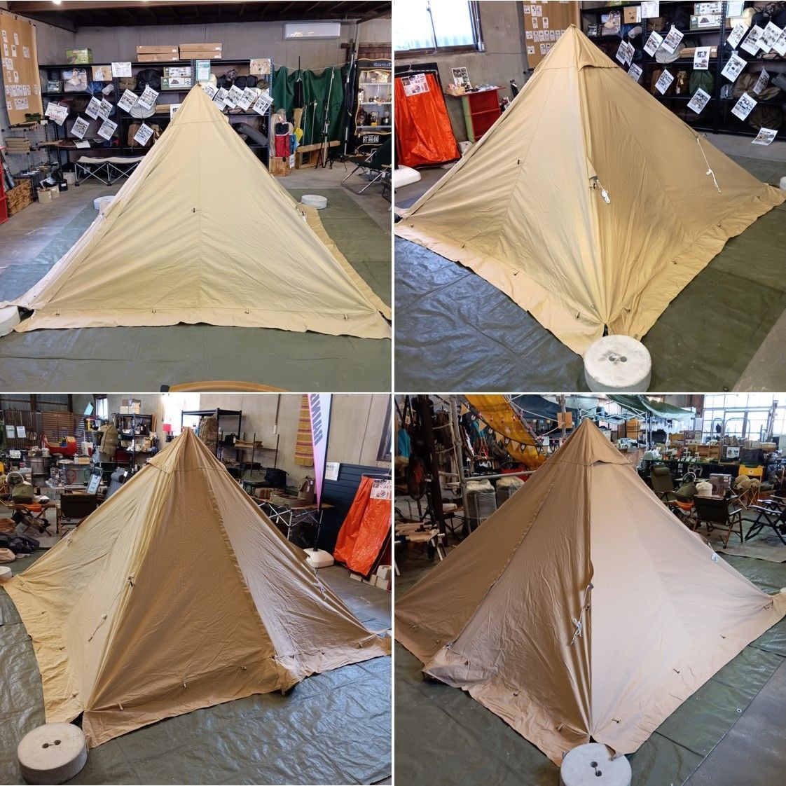 ◇BUNDOK(バンドック) ソロ ティピー1 TC BDK-75TC(サンドベージュ