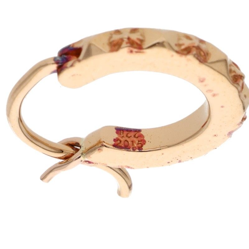 クロムハーツ 22K HOOP TFP TINY タイニーフープ ゴールドピアス