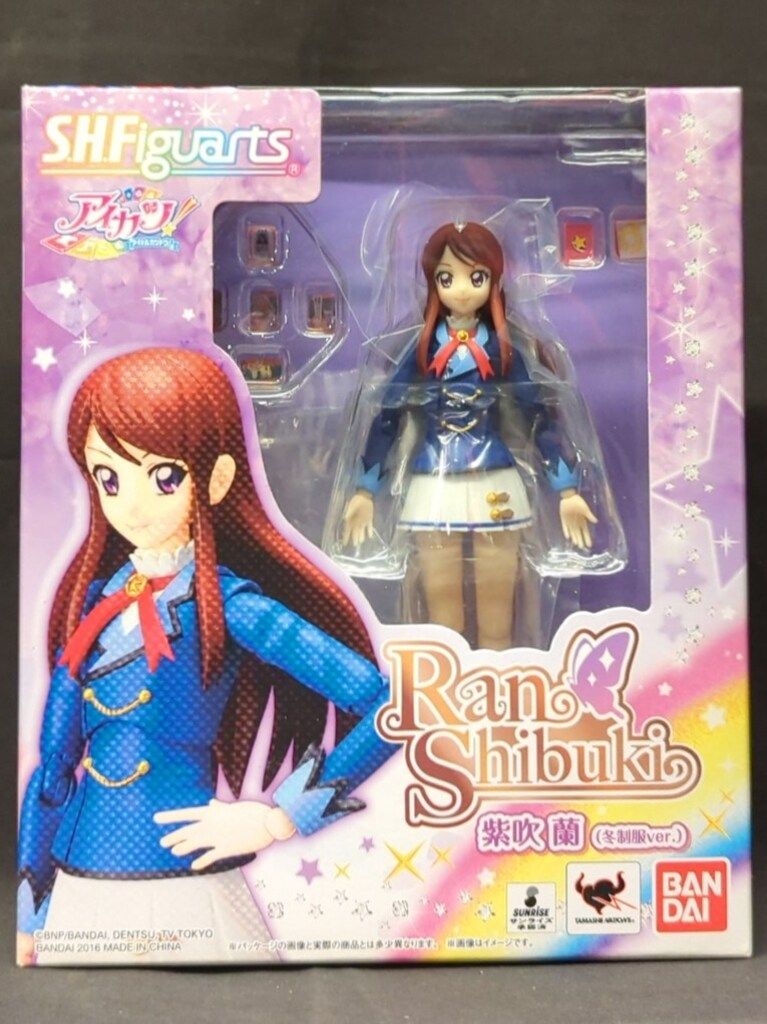 アイカツ フィギュアーツ 星宮いちご 霧矢あおい 紫吹蘭 Figuarts S.H.