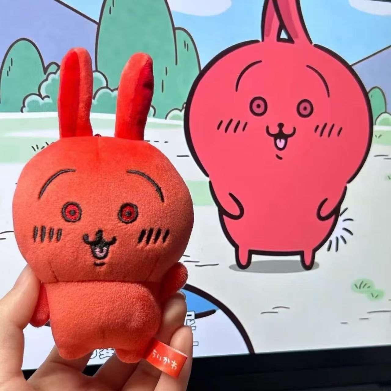 新品未開封】 タグ付き ちいかわ あかいうさぎ マスコット