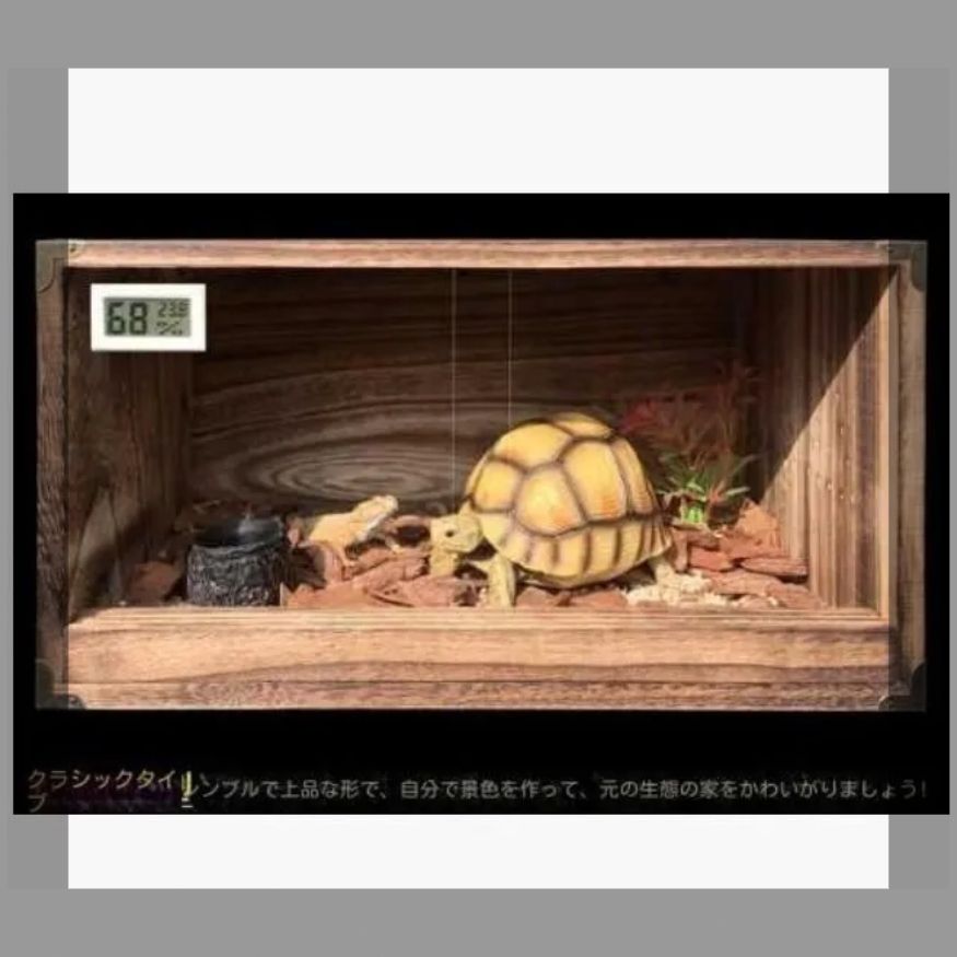 実木爬虫類箱独立式組み合わせ木箱ペット蛇亀飼育箱保温箱小型爬虫類用 STEELWINDOWSANDDOORS_COM