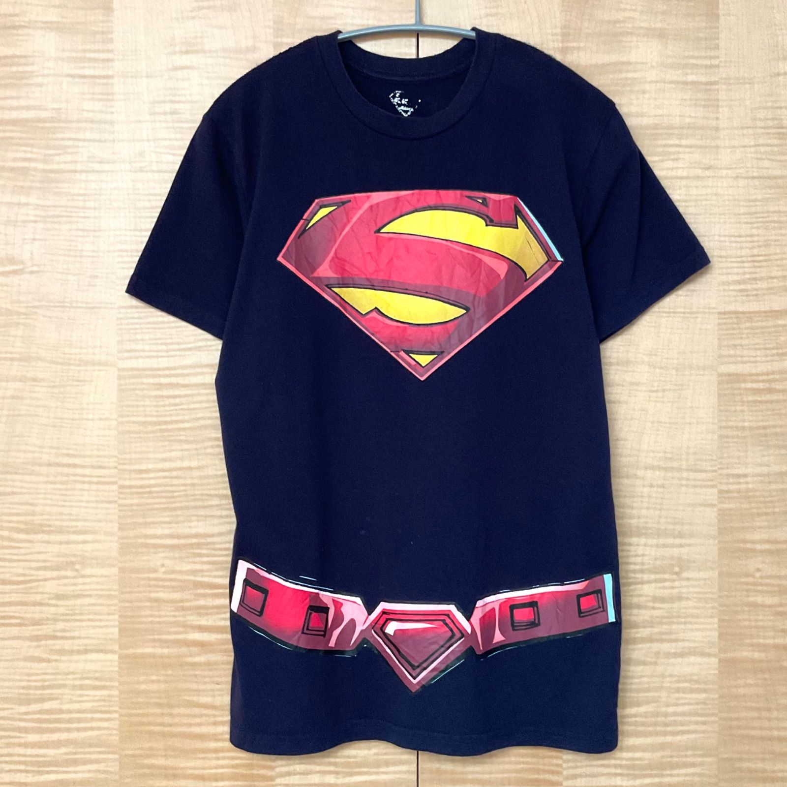 US古着】S スーパーマン SUPERMAN コスプレ ハロウィン ネイビー