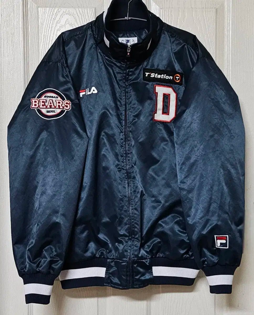 110 斗山ベアーズ FILA フィラ アセンティック スタジアム ジャケット ジャンパー ジャンパー