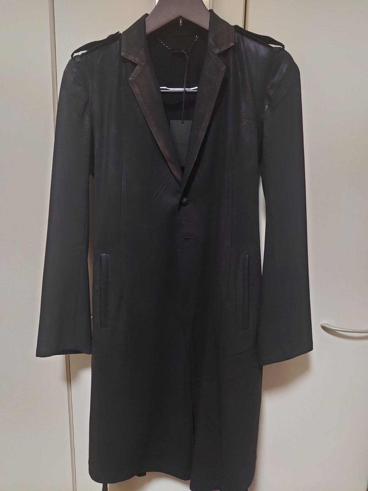 YOSHIKI SUGIZO着 kiryuyrik コーティングフレアジャケット Yahoo!オークション - kiryuyrik COATING GABADINE FLAIR JACKET KI-HJ