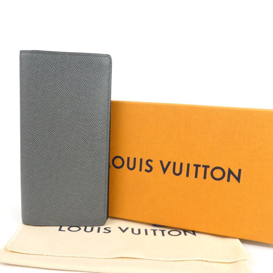 ルイ ヴィトン LOUIS VUITTON 二つ折り長財布 ポルトフォイユ ブラザ