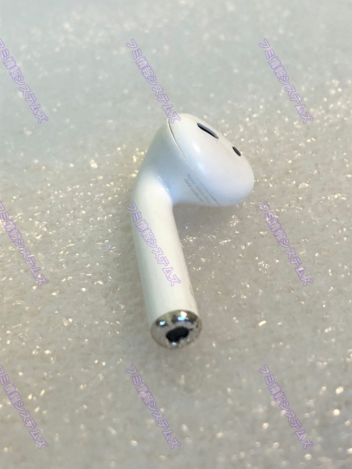 Apple AirPods右耳/A2032/第２世代/電池新品４時間/左耳A2031とペア用/訳有品308R
