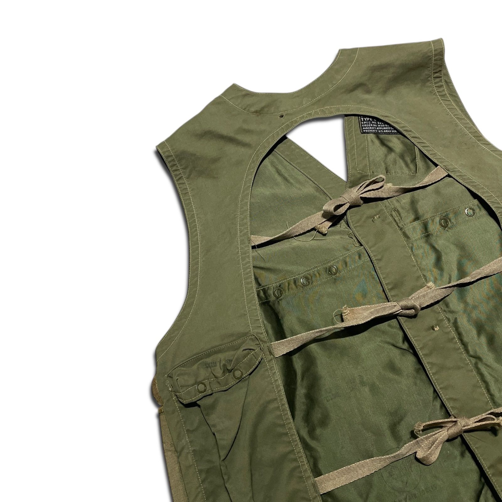 米軍実物 40s 50s 空軍 ミリタリーベスト ヴィンテージ C1