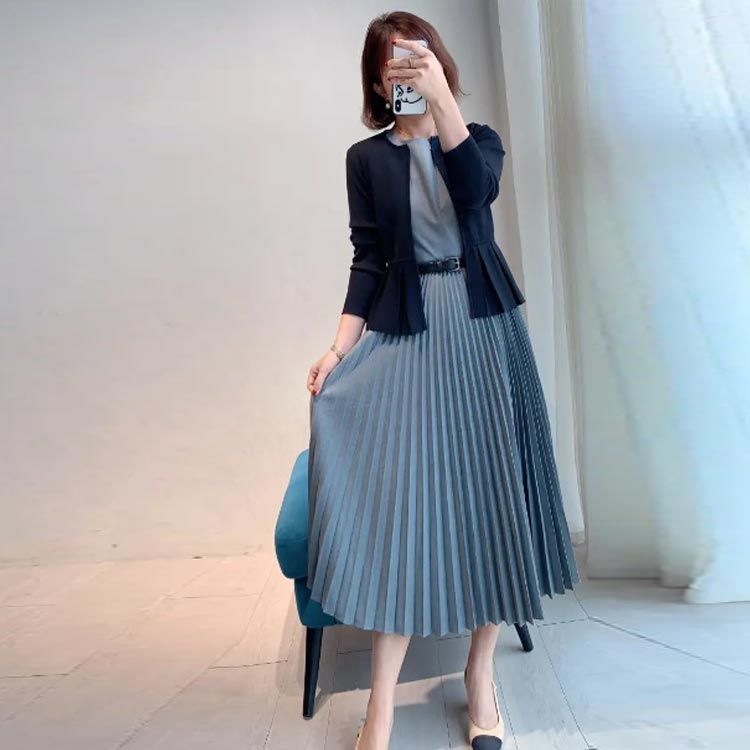 2点セット ワンピース フォーマル 卒業式 入学式 ママ スーツ