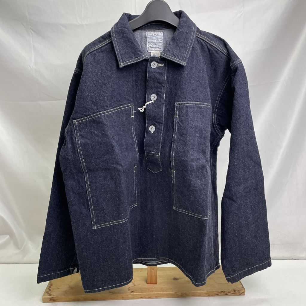 01w-5144 COLIMBO コリンボ DOUGHBOY DIGGER'S BLOUSE, DENIM
