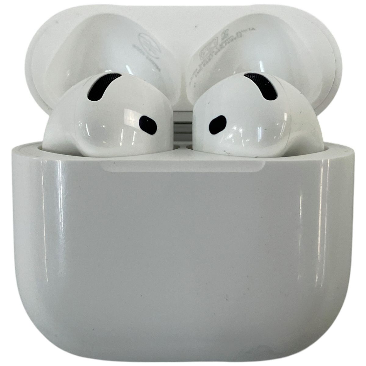 良好 Apple MXP93J|A AirPods 4 アクティブノイズキャンセリング イヤホン オーディオ 音響機器 N9950364