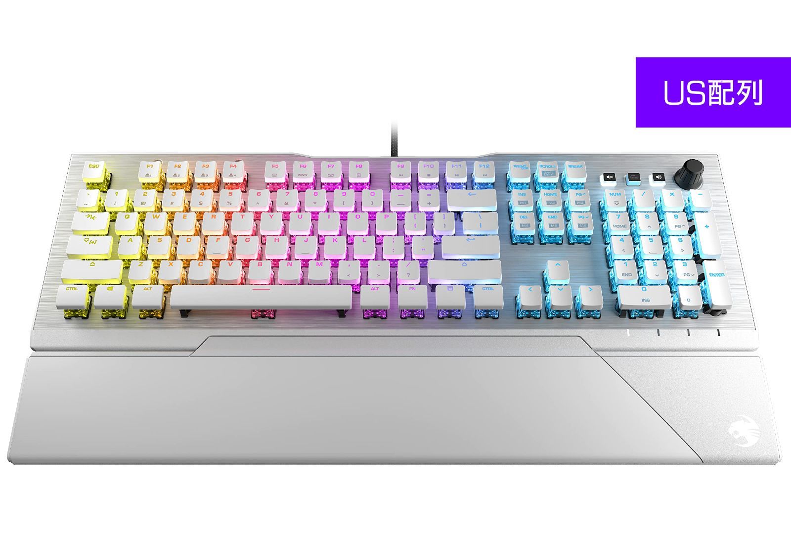 特価セール】メカニカルゲーミングキーボード RGB US英語配列 AIMO