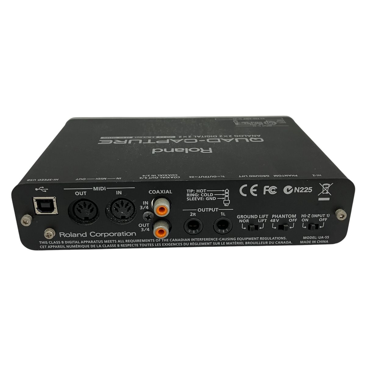 Roland QUAD-CAPTURE ローランド オーディオインターフェース