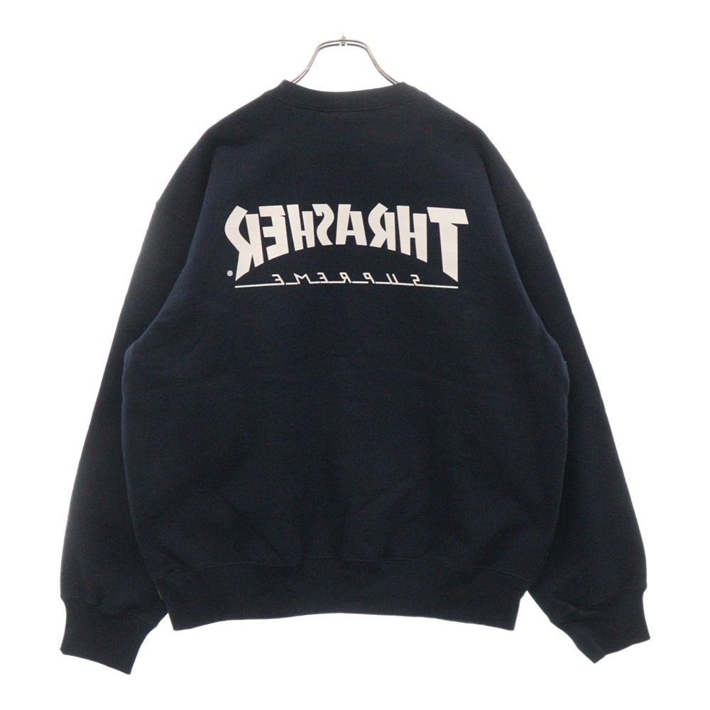 SUPREME (シュプリーム) 24AW ×Thrasher Crewneck スラッシャー クルー 