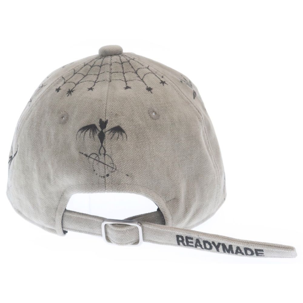 READY MADE (レディメイド) xDr.WOO CAP TATOO REDW-CO-WH-00-00-02