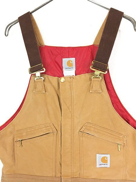 デトロイトジャケット80s USA製 Carhartt ブラウン ダック パデット