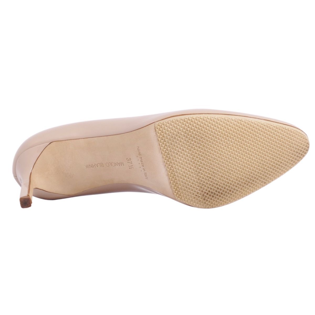 美品 マノロ・ブラニク Manolo Blahnik パンプス エナメルレザー 