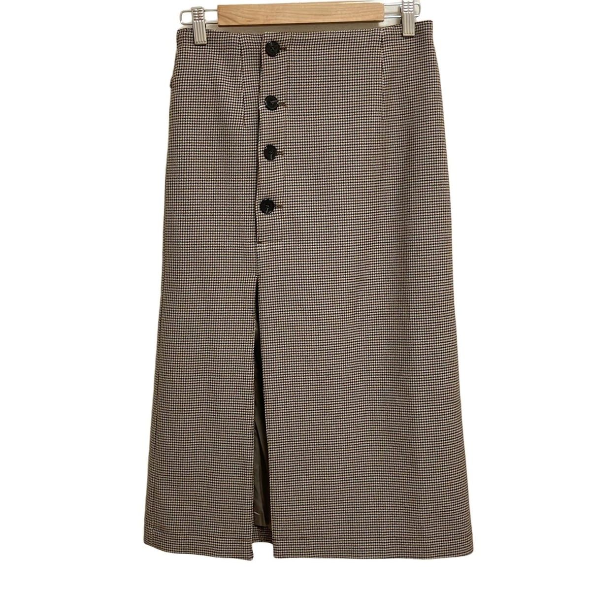 rokh(ロク) ロングスカート サイズ34 S レディース美品 - ベージュ