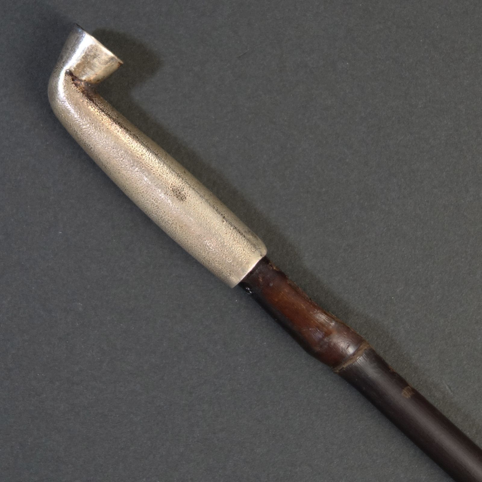 美術品　煙管　工芸品 楽天市場】茂作煙管 純銀 A型 真鍮羅宇 3サイズ 純銀 煙管