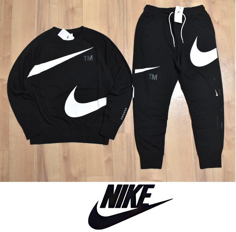 新品 NIKE SWOOSH スウェット 上下セット【M】【XL】 裏毛