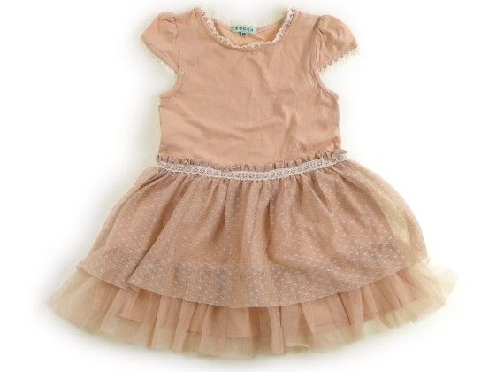 トッカ Tocca ワンピース 80 女の子 ピンクベージュ 子供服 ベビー服 キッズ（992326）