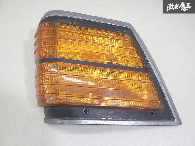 【希少】 日産 純正 430 セドリック コーナーレンズ ウィンカー クリアランスランプ 左 左側 助手席側 IKI 5080 棚13-4