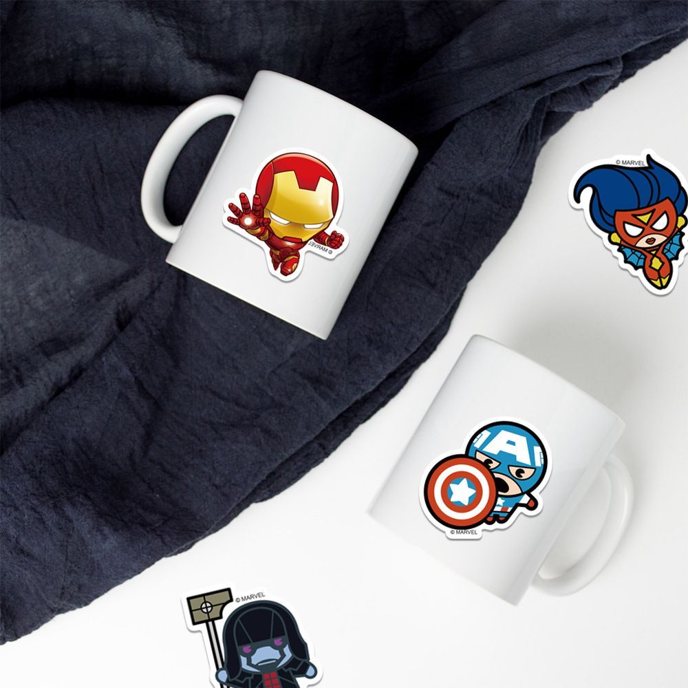 アベンジャーズ ラバーマスコット ステッカー Avengers MARVEL