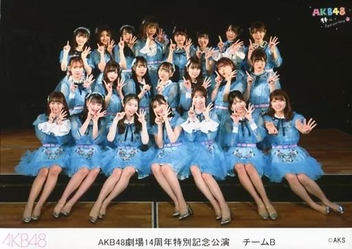 中古】生写真(AKB48・SKE48) AKB48/集合(チームB)/横型・AKB48