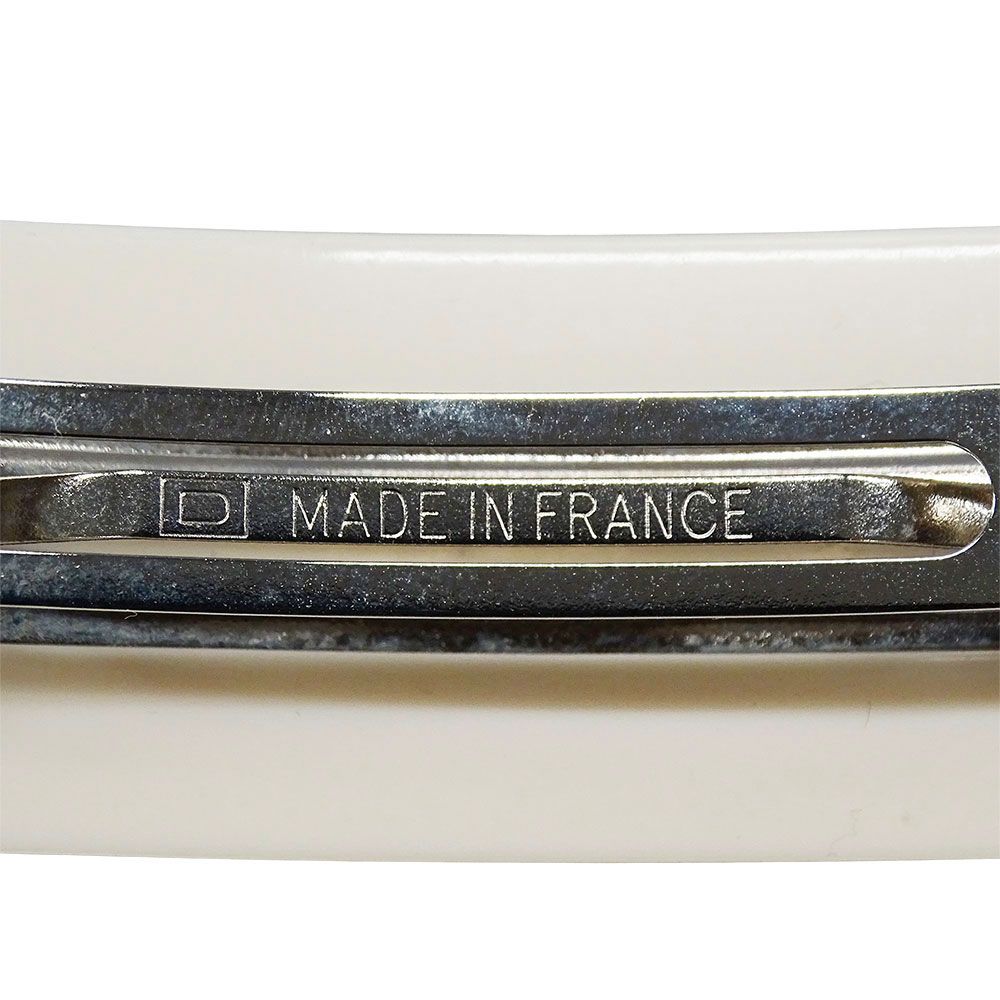 シャネル CHANEL バレッタ レディース ブランド プラスチック ブラック アイボリー 99P 髪留め おしゃれ ロゴ 大きめ シンプル DECORATOM_COM_BR