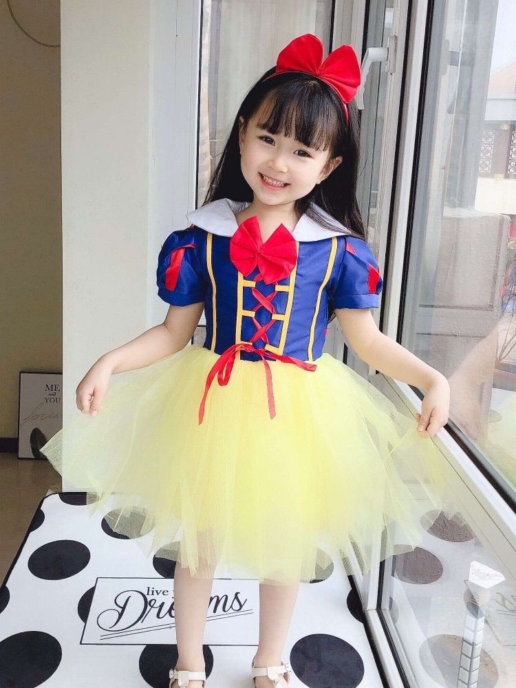 ハロウィン♡白雪姫風 ドレス Ｍサイズ♡レディース 定番 コスプレ 衣装♡
