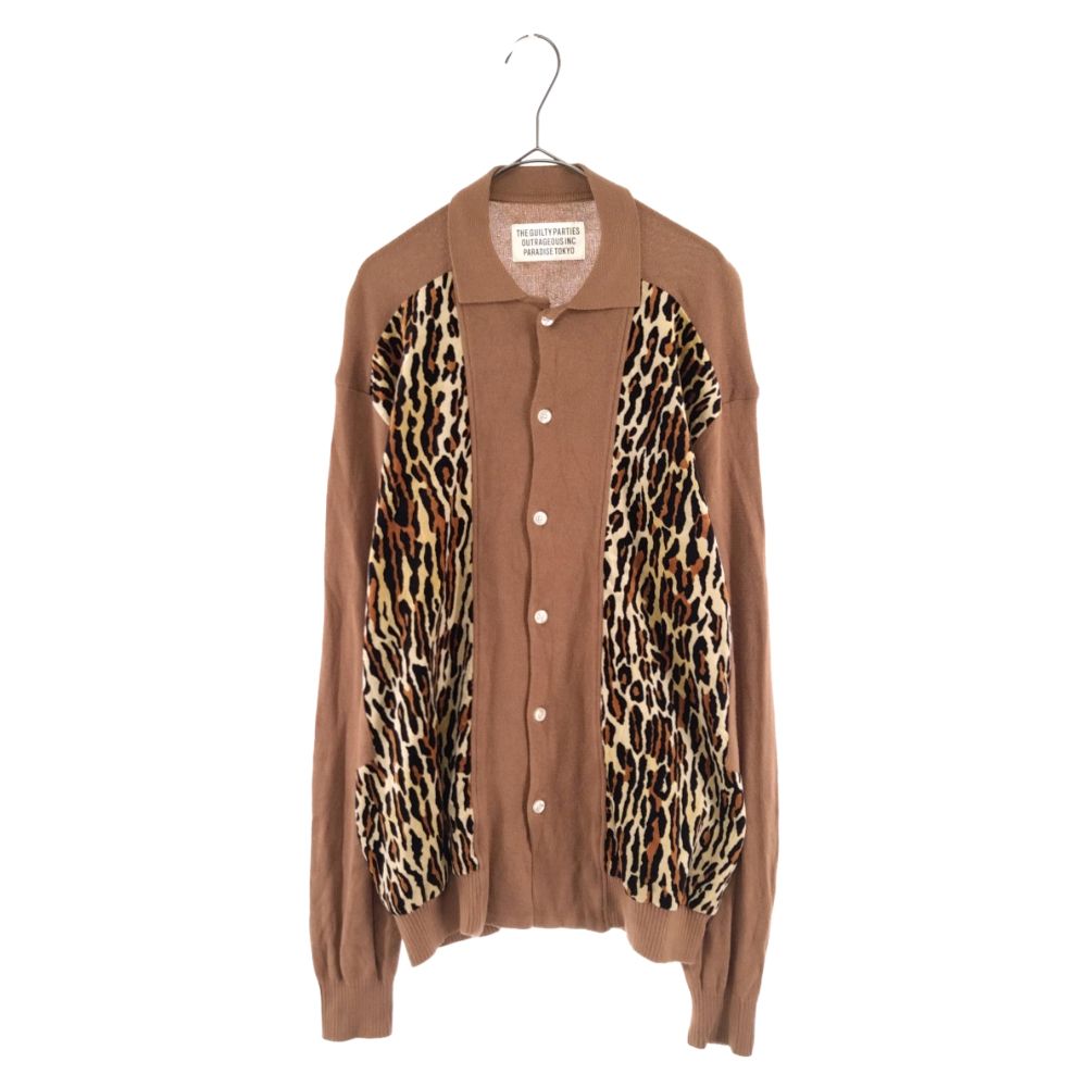 WACKO MARIA (ワコマリア) 20AW TWO-TONE KNIT POLO CARDIGAN 